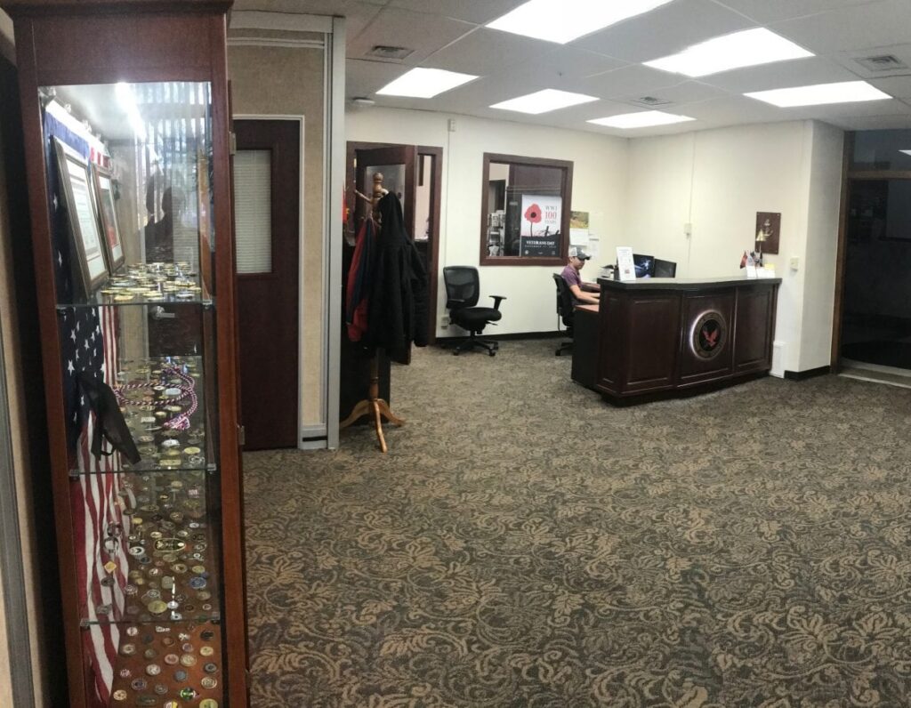 VRC Lounge and Front Desk